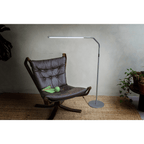 Slimline 4 Floor Lamp Ice Grey