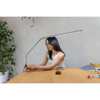 Slimline 4 Table Lamp Ice Grey
