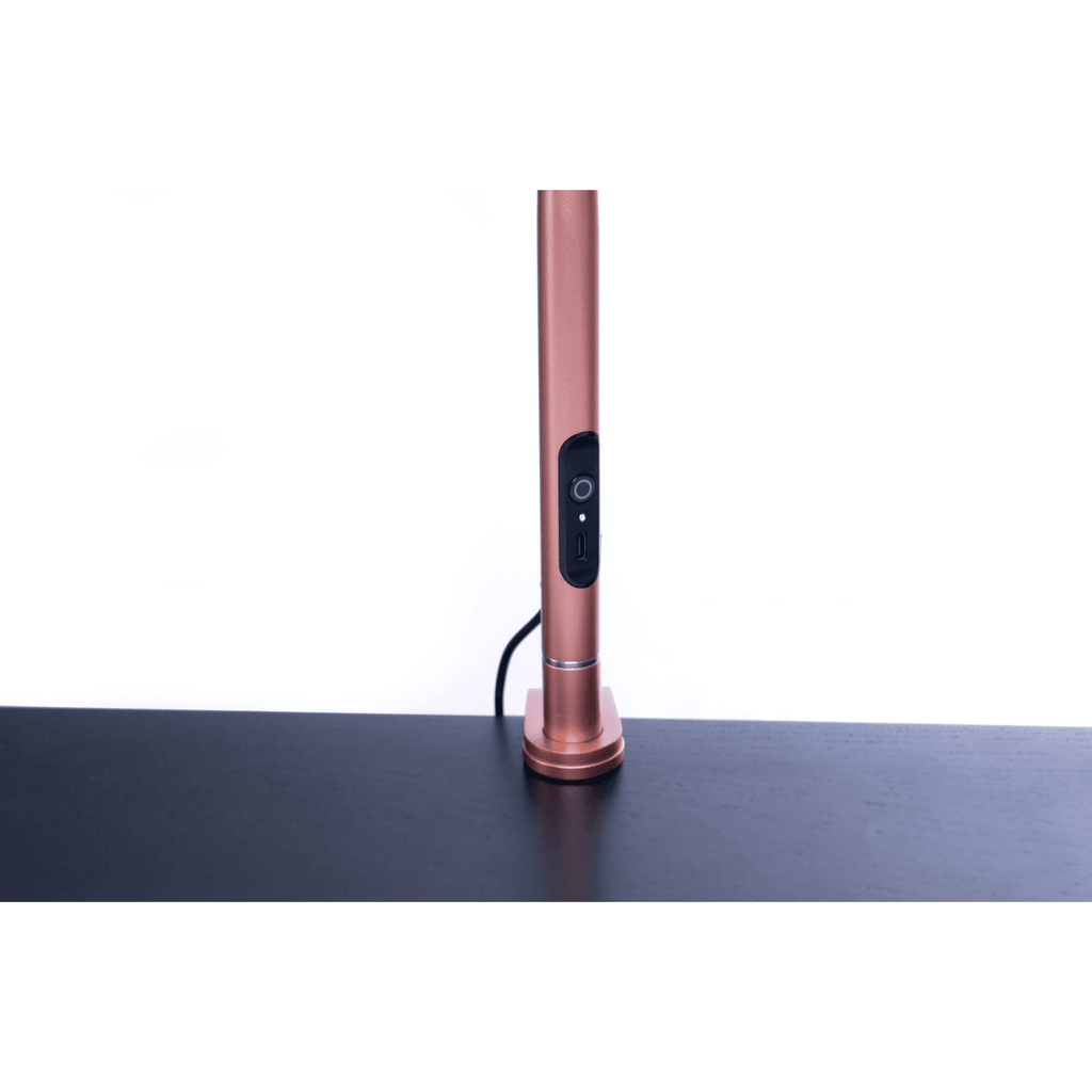 Slimline 4 Table Lamp Rose Gold