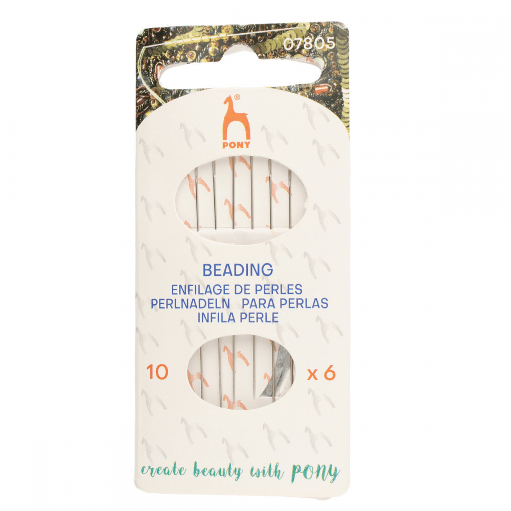 Pony Beading Needles Pack of 6
