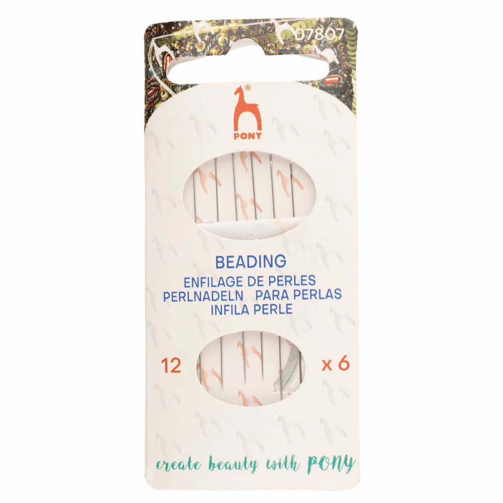Pony Beading Needles Pack of 6