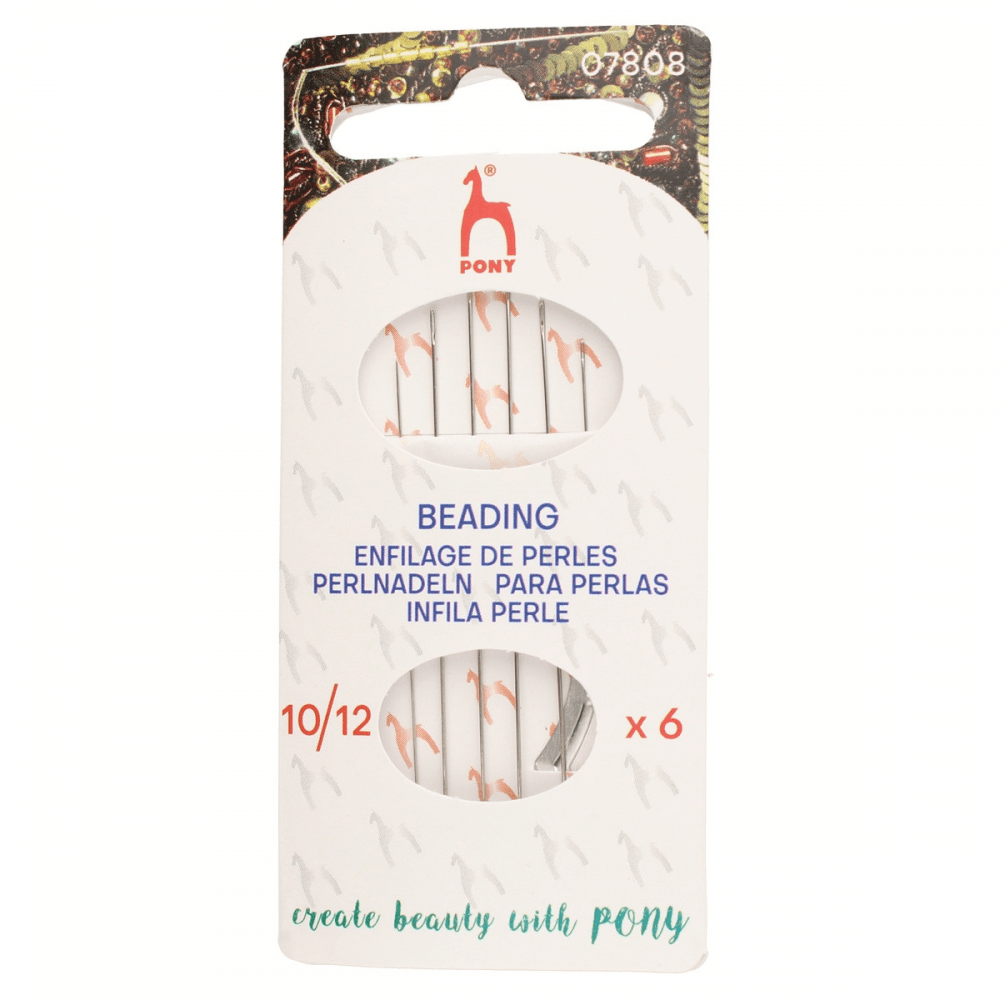 Pony Beading Needles Pack of 6