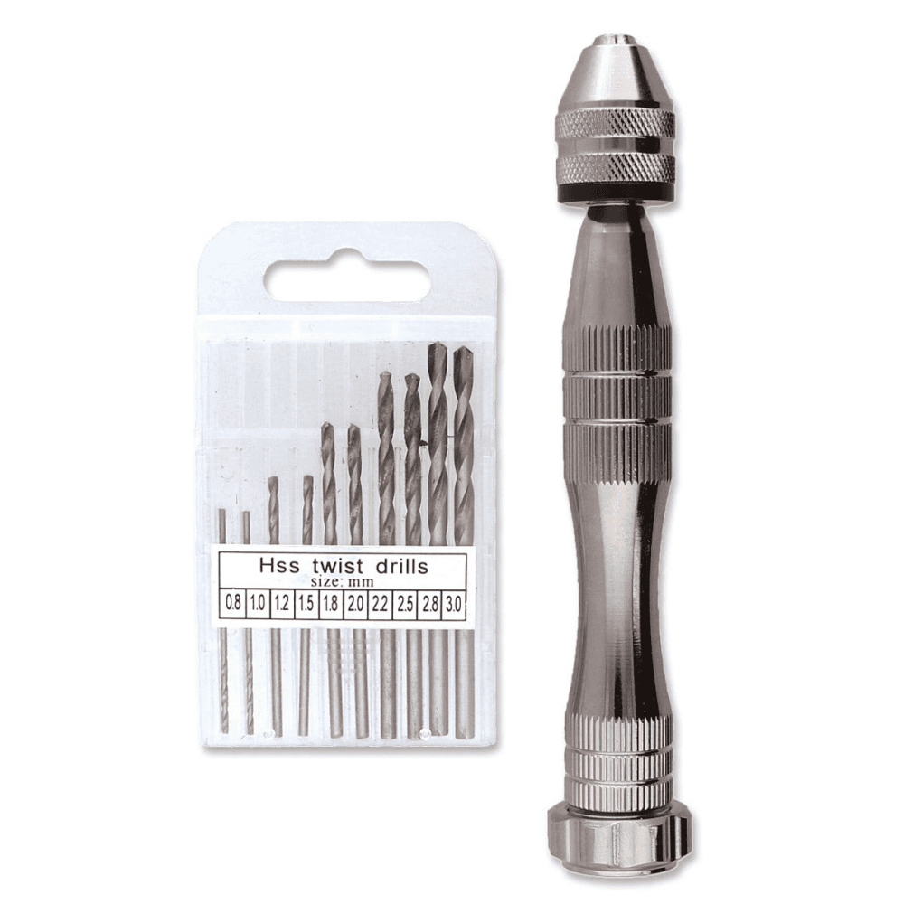 Beadsmith Craft Drill with 10 Drill Bits