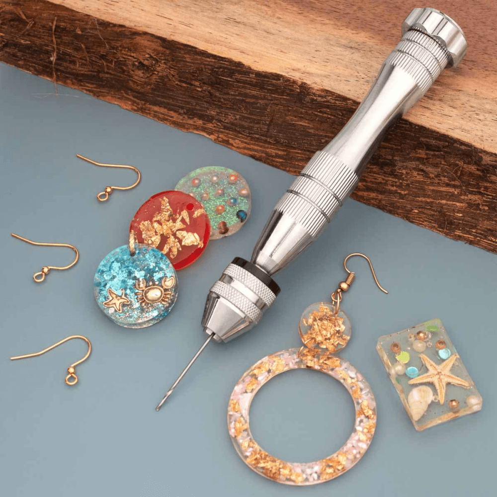 Beadsmith Craft Drill with 10 Drill Bits