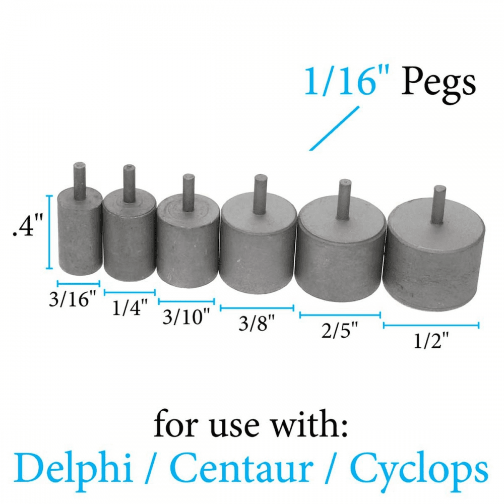 Beadsmith Super Pegs for Delphi, Cyclops and Centaur Wire Jigs
