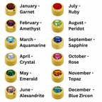 Caflon Birthstone Earring Studs
