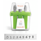 ImpressArt Newsprint Numbers Stamp Set 3mm