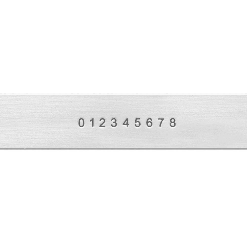 ImpressArt Basic Number Stamp Set 1.5mm
