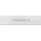 ImpressArt Basic Number Stamp Set 1.5mm