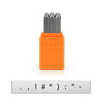 ImpressArt Basic Punctuation Stamp Set 3mm