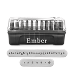ImpressArt Ember Letter Stamp Set Lowercase 2.5mm