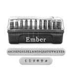 ImpressArt Ember Letter Stamp Set Uppercase 2.5mm