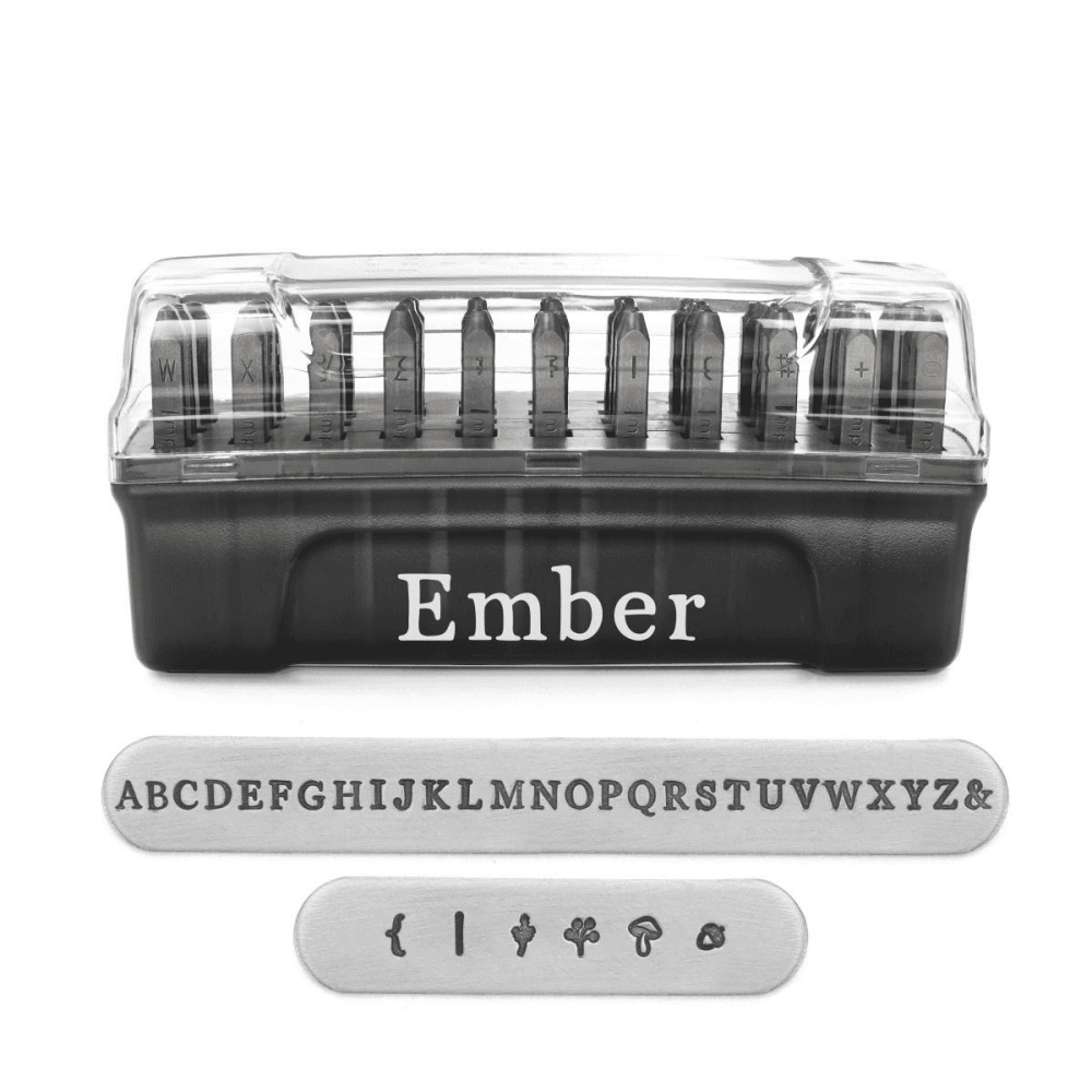 ImpressArt Ember Letter Stamp Set Uppercase 2.5mm