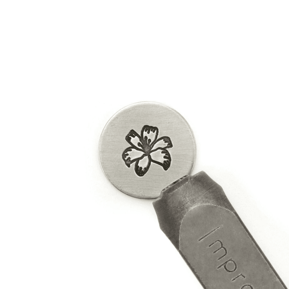 ImpressArt In Full Bloom Design Stamp, 9.5mm