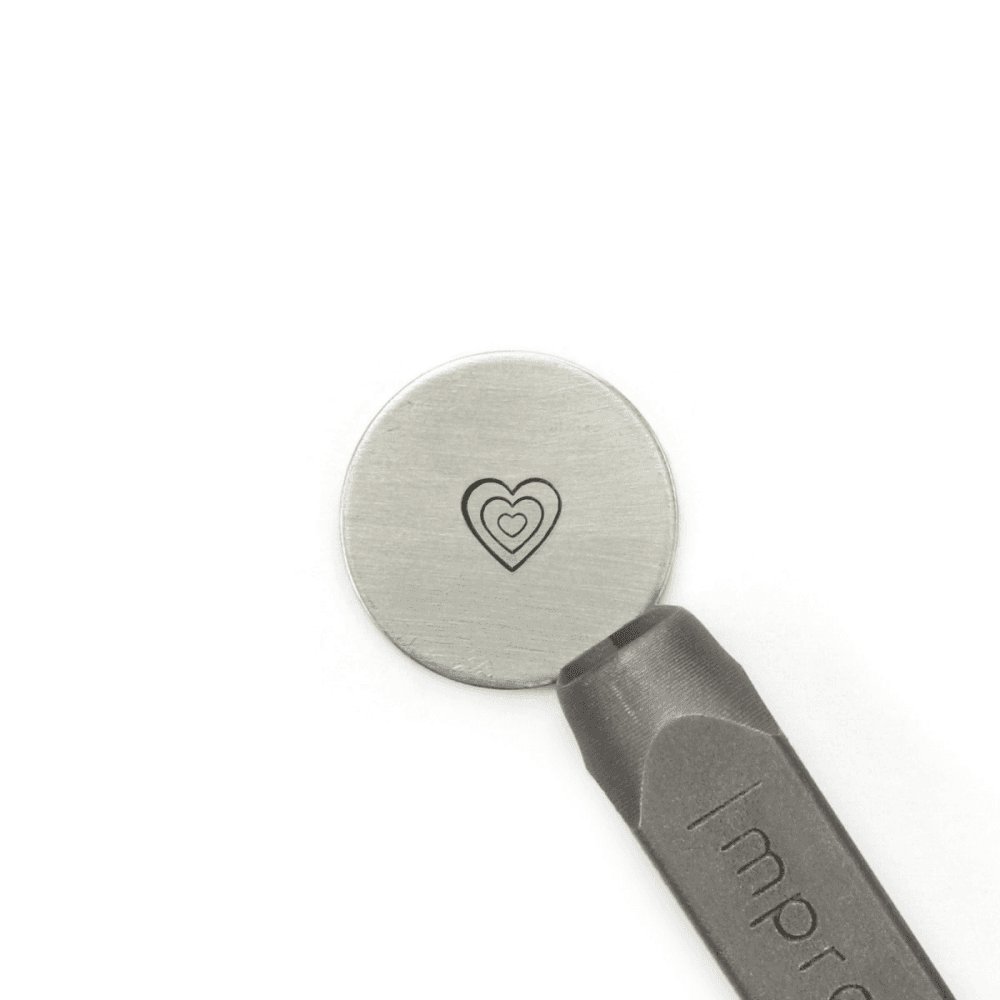ImpressArt Multi Heart Design Stamp, 6mm