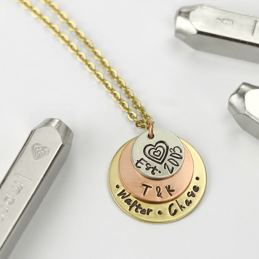 ImpressArt Multi Heart Design Stamp, 6mm