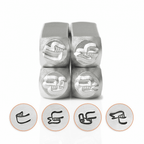 ImpressArt Banner Ends Design Stamp Set