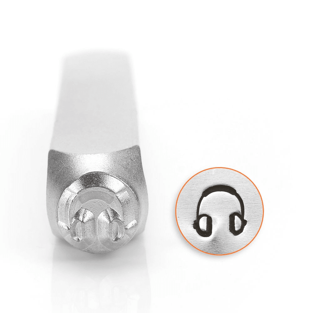 ImpressArt Headphones Design Stamp, 6mm