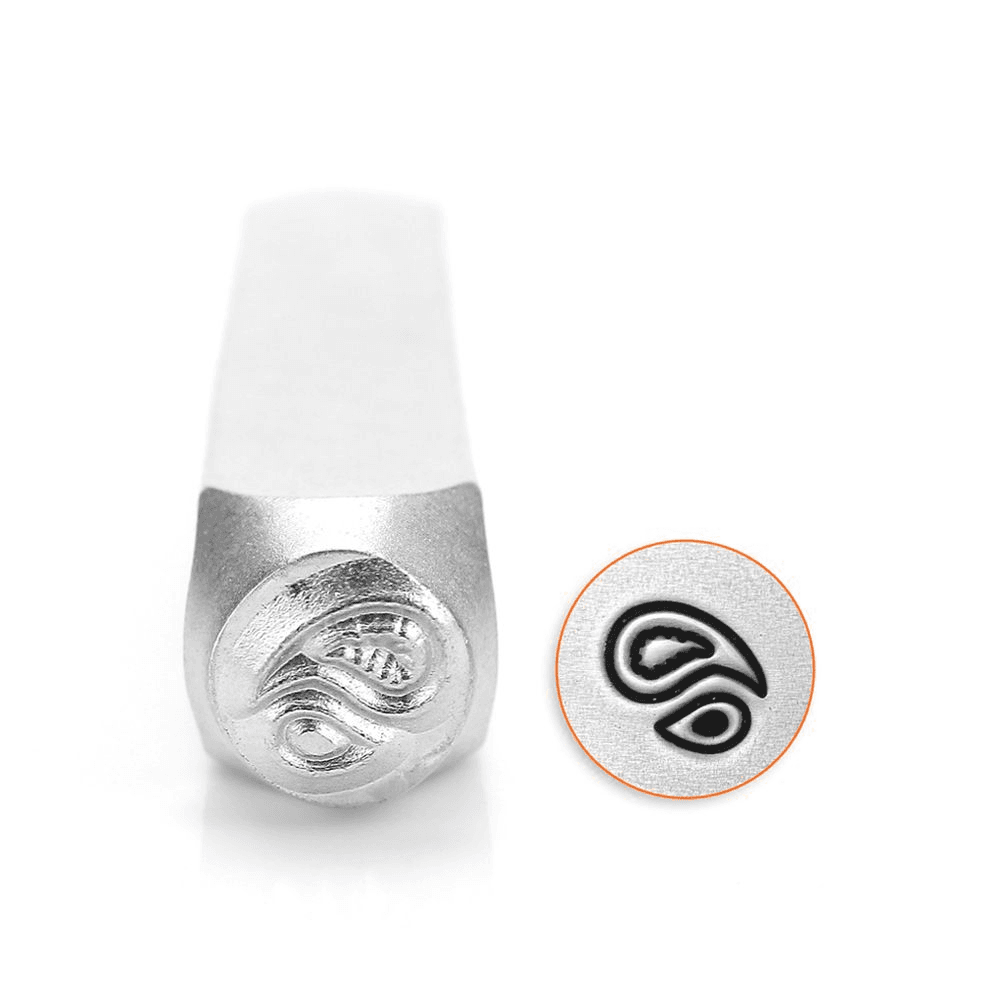 ImpressArt Paisley Design Stamp, 6mm