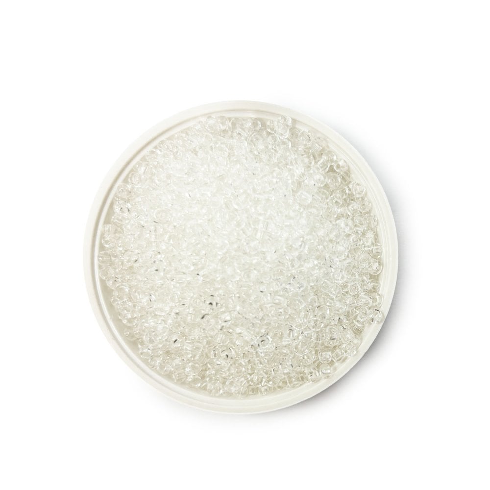 Seed Beads 10/0 - Transparent Crystal 00050