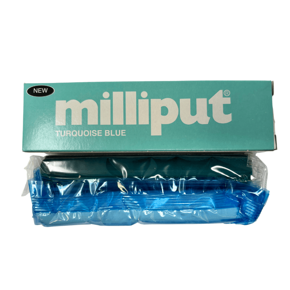 Milliput Epoxy Putty Turquoise Blue