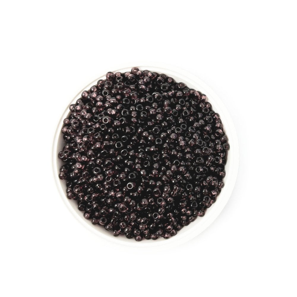 Seed Beads 10/0 - Transparent Amethyst 20060