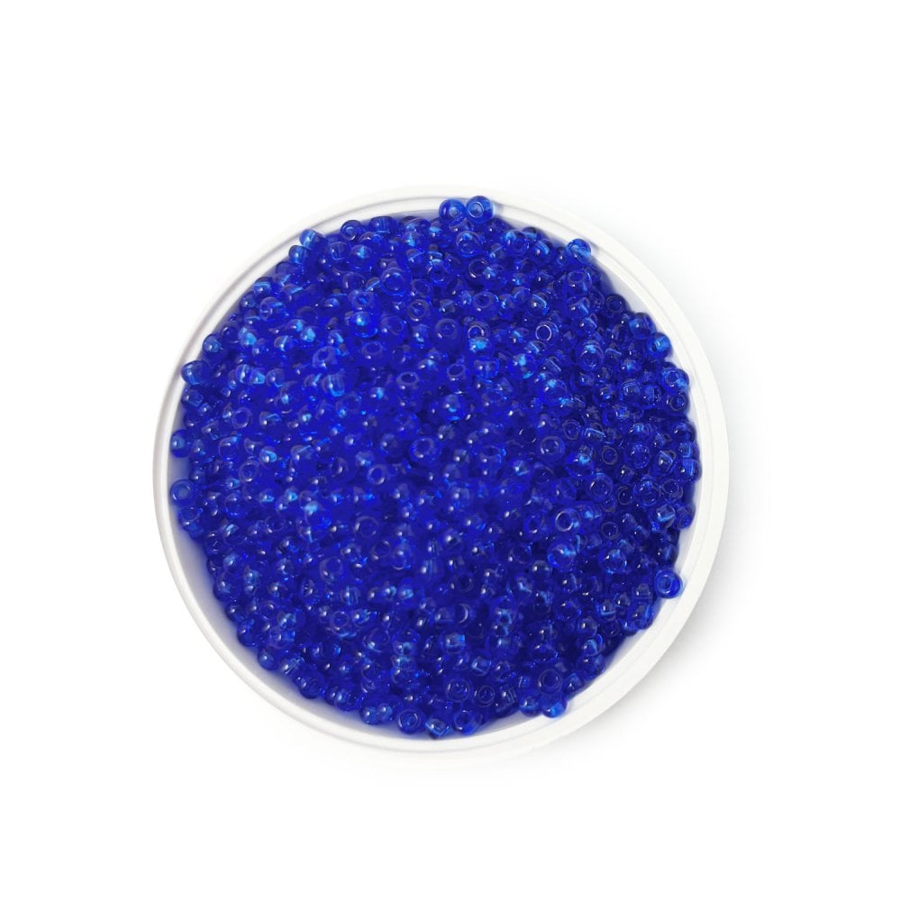 Seed Beads 10/0 - Transparent Sapphire 30050
