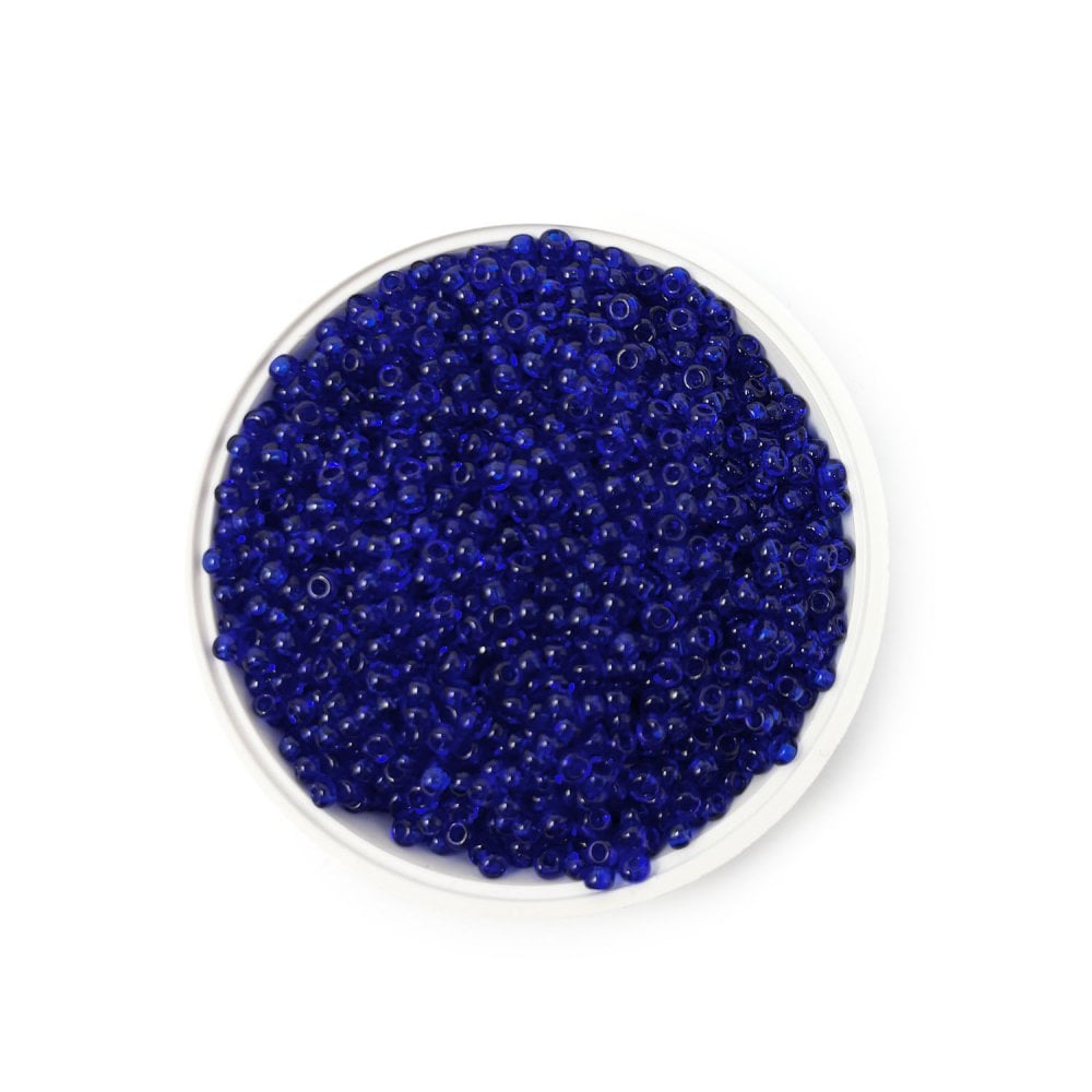 Seed Beads 10/0 - Transparent Royal Sapphire 30080
