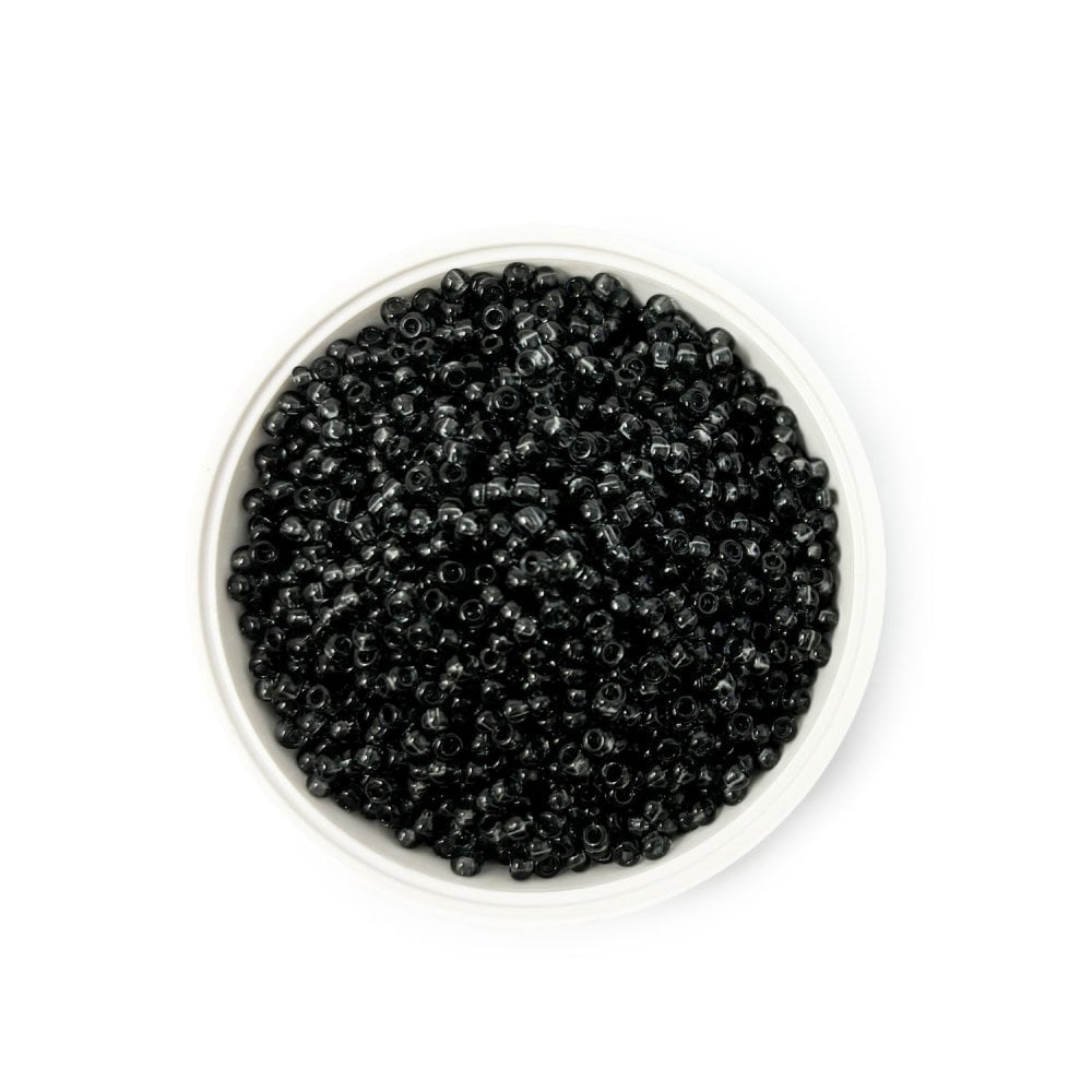 Seed Beads 10/0 - Transparent Grey 40010