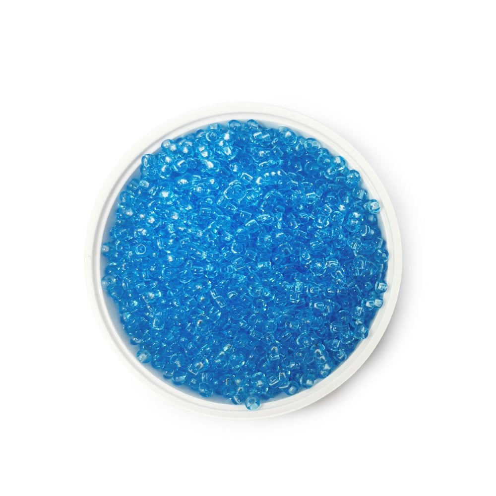 Seed Beads 10/0 - Transparent Pale Aquamarine 60000