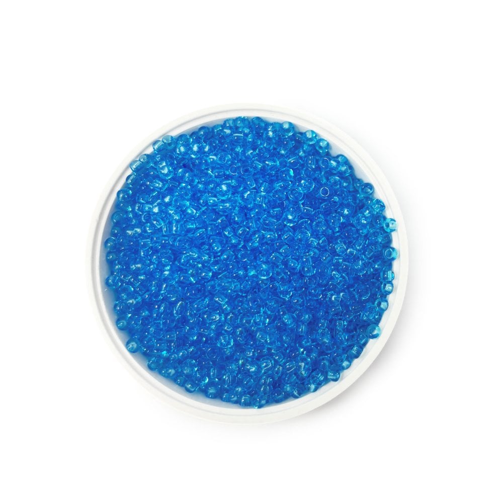 Seed Beads 10/0 - Transparent Light Aquamarine 60010