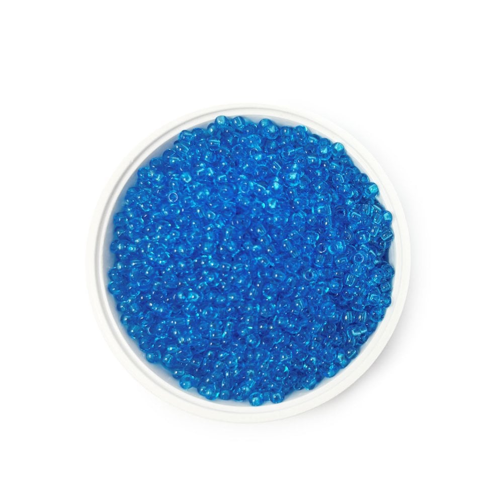 Seed Beads 10/0 - Transparent Aquamarine 60030