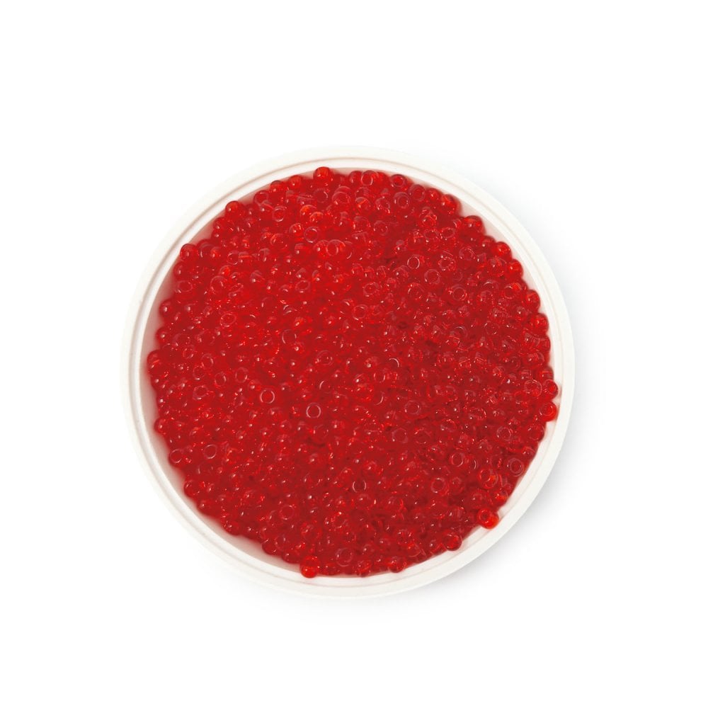 Seed Beads 10/0 - Transparent Light Red 90050