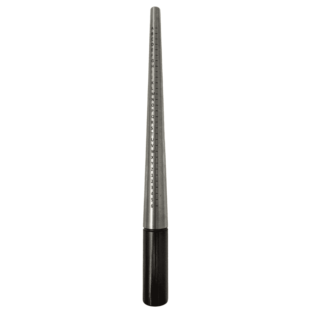 Steel Ring Mandrel UK Sizes A-Z +6
