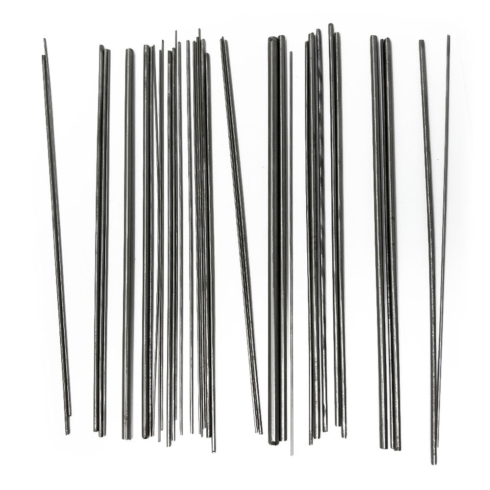 Steel Bushing Wire 37pc Assorted 0.7 - 4.0 mm