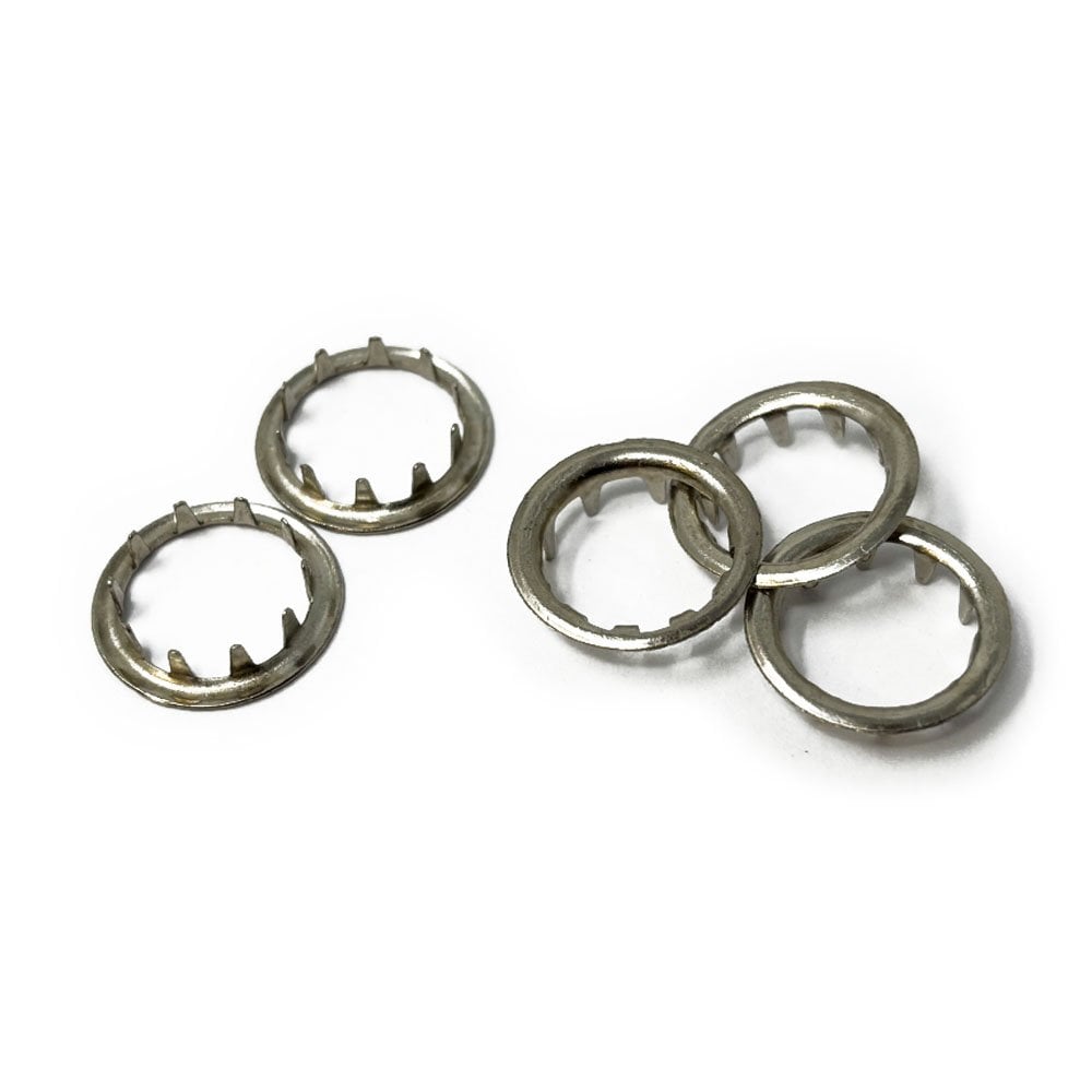 Nickelled Clock Grommets 16mm