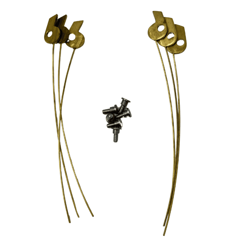 Ratchet Click Springs and Rivets 6pc
