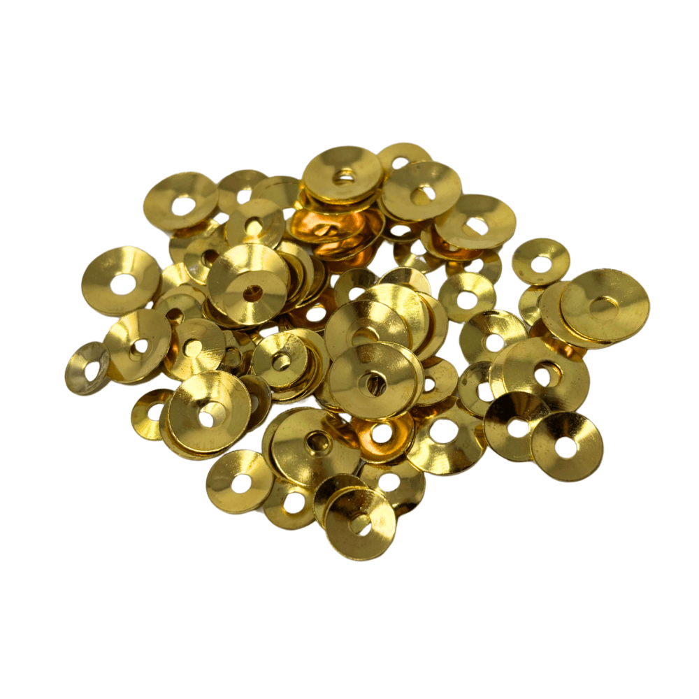 Brass Washers 100pcs Round Hole