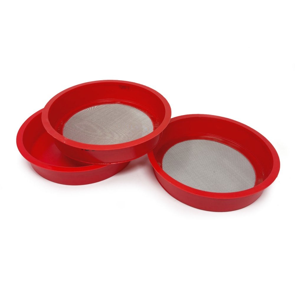 Large Stackable Enamel Sifters