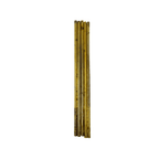 Brass Hollow Wire 5pc - Choose Size