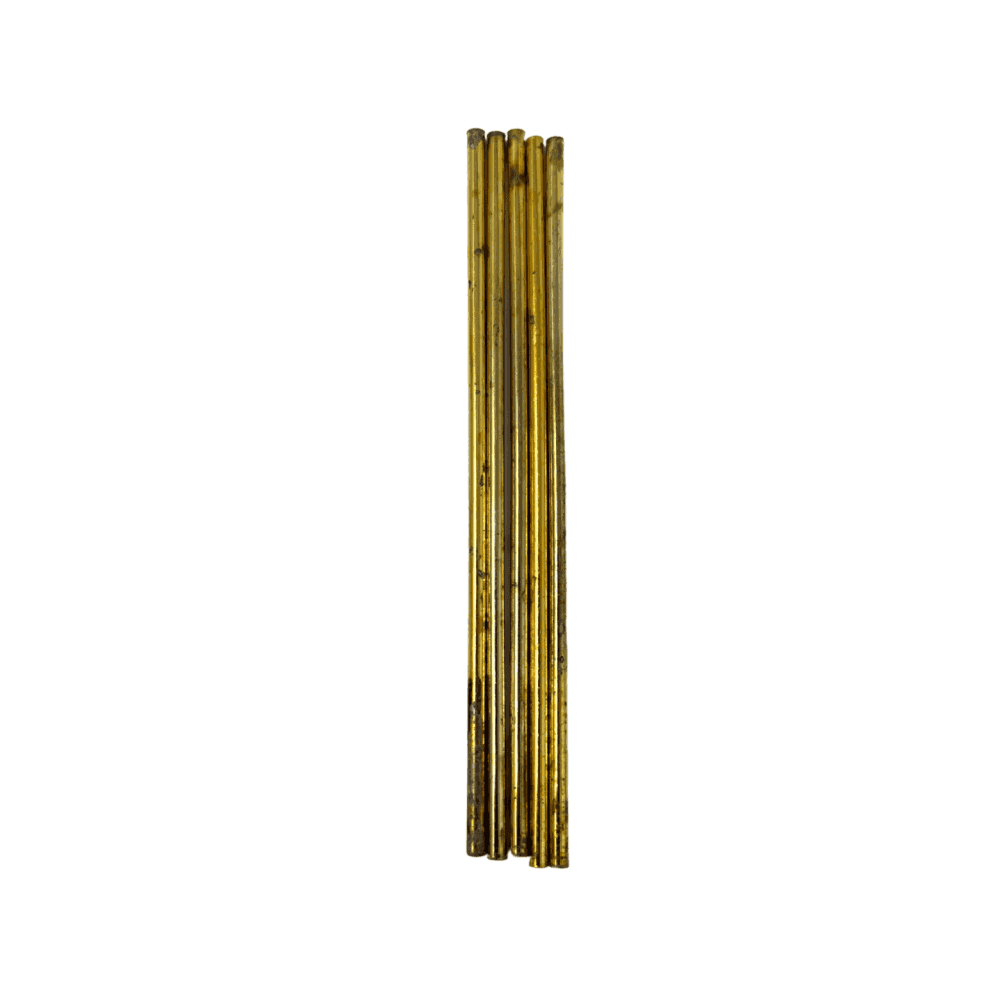 Brass Hollow Wire 5pc - Choose Size