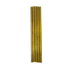 Brass Hollow Wire 5pc - Choose Size