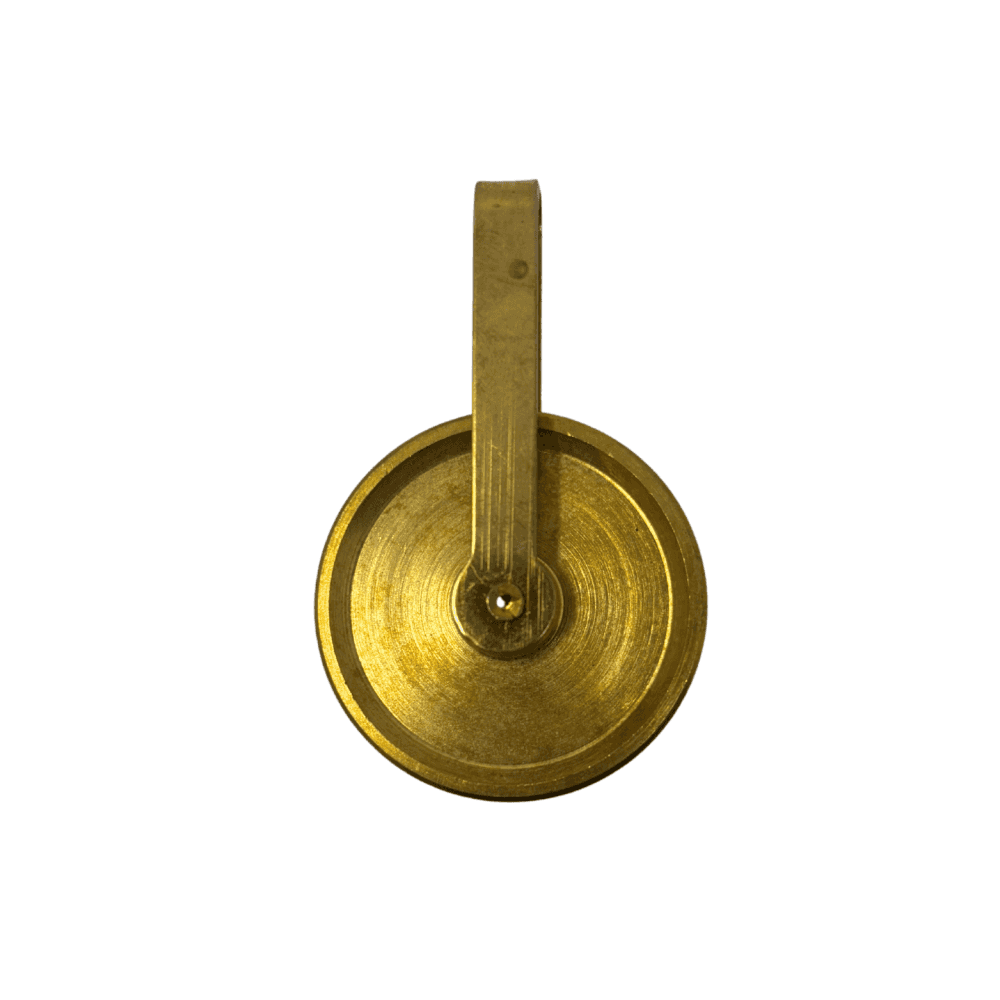 Brass Clock Pulley 1.5"