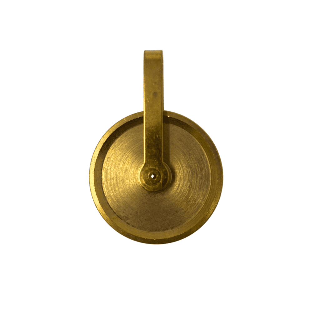 Brass Clock Pulley 1.75"