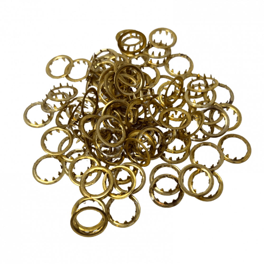 Brass Clock Grommets 15mm