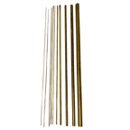 Solid Brass Wire 10pc