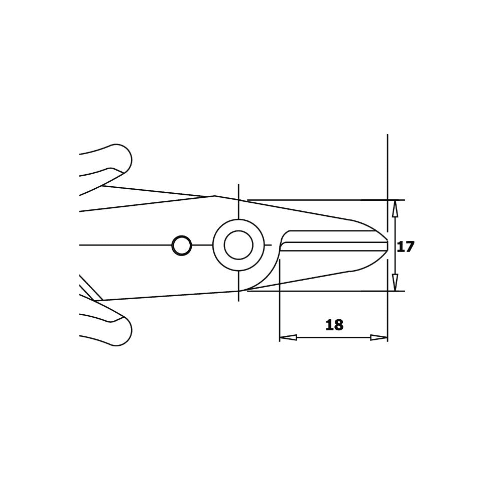 Piergiacomi Cutting Pliers 155mm