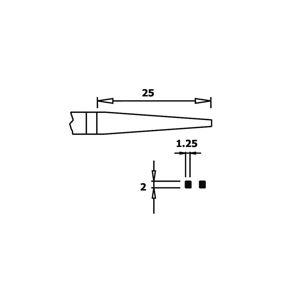 Piergiacomi Fine Nose Pliers 154mm