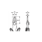 Piergiacomi Loop Opening Pliers 140mm