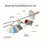 Metal Clay Enamelling Starter Kit